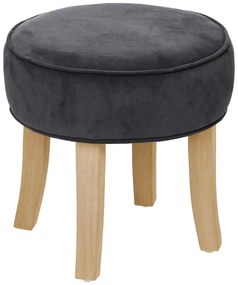 Табуретка atmosphera Adriel, Кадифе - Сив