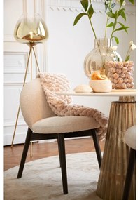 Кремави тапицирани трапезни столове в комплект 2 бр. Sinosa – Light &amp; Living