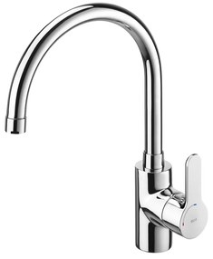 Стоящ смесител за кухня, Roca, A5A8409C00, с въртящ се висок чучур