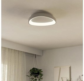 Eglo 901583 - LED Димируем плафон LORETELLO LED/12W/230V бял + д.у.