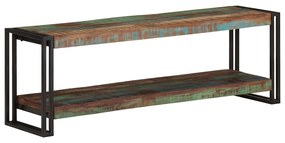 320681 vidaXL ТВ шкаф, 120x30x40 cм, регенерирано дърво масив