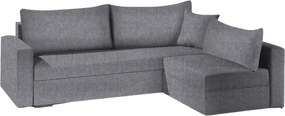 Ъгъл диван Kleio-215φ 160β-Gray