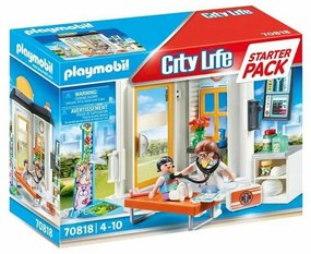 Playset Playmobil City Life Деца доктор 70818 (57 pcs)