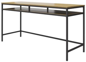 Работна маса с дъбов плот 51x153 cm Bradford – Støraa