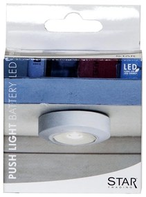 Бяла LED нощна лампа - Star Trading