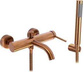 Смесител за вана Rea Spot Copper Brush