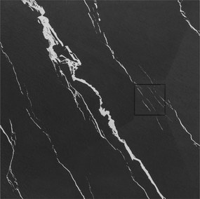 Корито за душ кабина Magnum CARRARA BLACK 90x90