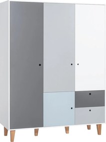 Гардероб 3-врата Concept-Light blue
