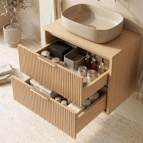 Шкаф за мивка Rea Mono 60cm Beige