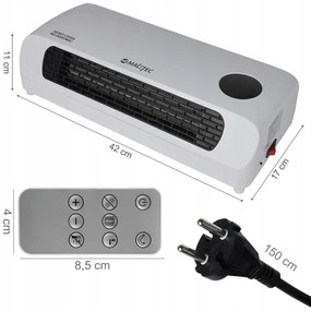 Електрическа въздушна завеса MALTEC PT3800WT