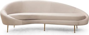 Кремав диван 255 cm Eses – Artie