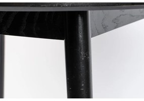 Кръгла маса за хранене с дъбов плот ø 120 cm Fabio - White Label
