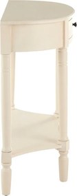 Бяла конзолна маса от масивен бор 33x81 cm Heritage – Premier Housewares