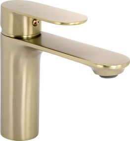 Смесител за мивка Rea Drop Brush Gold low