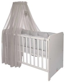 LORELLI Classic Балдахин от тюл 480/160 см. COLOR POM POM СИВ