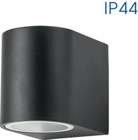 Фасадно осветително тяло PORTO, черен, 1xGU10