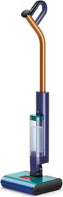 Уред за мокро и сухо почистване Dyson Clean+Wash Hygiene 432030-01, 530/760 мл, 45 мин, 350 м2, 4 режима, Самозадвижване, Сушене на ролката, Пруско синьо/меден