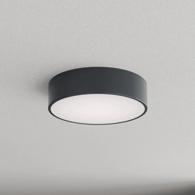 Brilagi - Таванно осветително тяло за баня с вграден сензор CLARE 2xE27/24W/230V Ø 30 см антрацит IP54