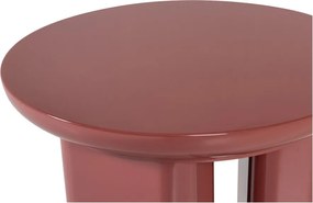 Гланцова кръгла странична масичка ø 40 cm Orivo – WOOOD