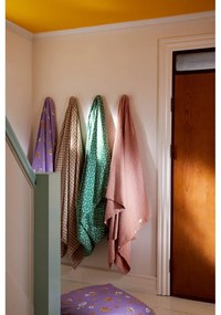 Зелено памучно спално бельо от сатен за единично легло 140x200 cm Pleasantly - JUNA