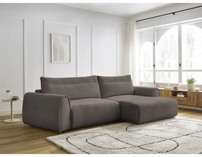 Кафяв ъглов диван Aden – Bobochic Paris