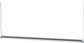 Сиво LED затъмняващо се висящо осветително тяло Interplay – Hübsch