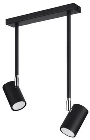 Черен прожектор 10x30 cm Jones – Sollux