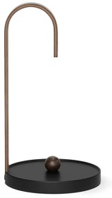Черна дървена поставка за хартия ø 17 cm Bellwood - Umbra