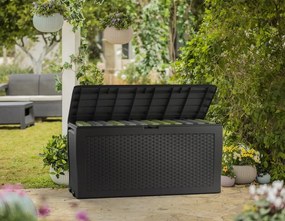 Градинска кутия Samoa Rattan Box 270L графит