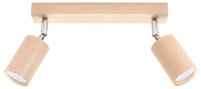 Дървена светлина за таван Ludwik - Sollux