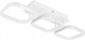 Димируема LED таванна лампа LED/33W/230V 3000-6500K бяла Wi-Fi Tuya + дистанционно управление