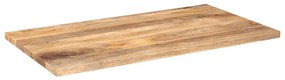 371542 vidaXL Плот за маса, 100x70x3,8 см, правоъгълен, манго масив