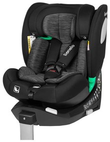 Lionelo - Автокресло BRAAM i-Size с въртяща се база 40-150 cm, черен карбон