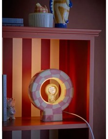 Розова настолна лампа (височина 23,5 cm) Vialini – Bloomingville