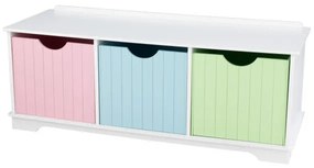 Пейка и ракла 2в1 - Storage Bench Pastel - KidKraft