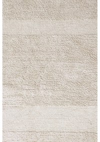 Кремав ръчно изработен памучен килим подходящ за пране 200x300 cm Bloom Natural – Lorena Canals