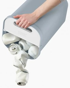 Кош за разделно събиране на отпадъци Joseph Joseph 30109, 2х7 л, Дръжка, Закриващи капаци, Светлосин