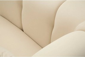 Кремаво кадифено кресло Alma – Mauro Ferretti