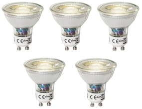 Комплект от 5 димируеми LED крушки GU10 3W 200 lm 4000K