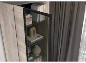 Витрина в дъбов декор 64x206 cm Cantoria - Germania