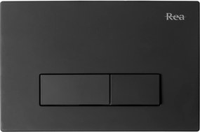 Комплект стелаж за вграждане с бутон Rea H Black