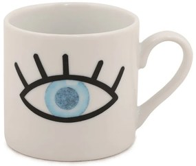 Комплект от 2 чаши и чинийки Eyes, 90 ml - Kütahya Porselen