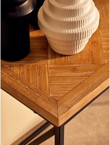 Конзолна маса от масивна ела в естествен цвят 48x120 cm Kickford – Premier Housewares