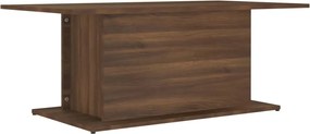 813094 vidaXL Кафе маса, кафяв дъб, 102x55,5x40 см, инженерно дърво