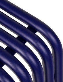 Синя градинска пейка метална Nokk – noo.ma