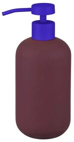 Тъмнолилав керамичен диспенсер за сапун 120 ml Lotus Play – Mette Ditmer Denmark