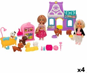 Playset Colorbaby Bella 4 броя 5,5 x 12 x 3,5 cm Домашни Любимци