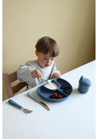 Зелен/син детски прибори за хранене от силикон 3 бр. Ocean Mix – Cam Cam Copenhagen