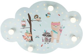 Стенен таван-лампа Elobra Little Indians Five-light