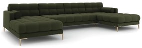 Зелен ъглов диван ("U" форма) Bali – Cosmopolitan Design